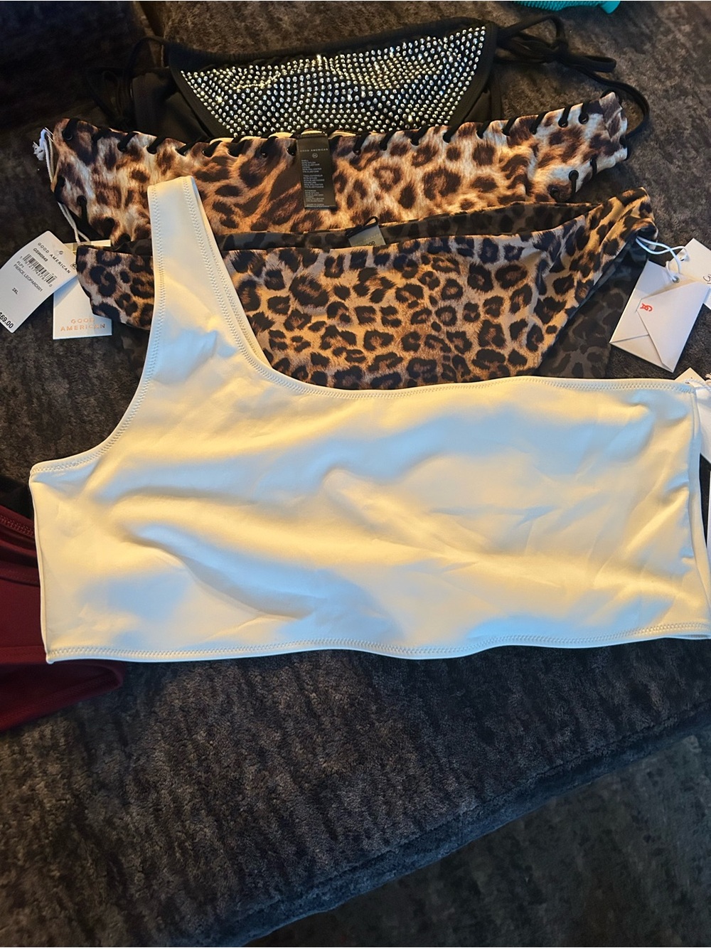 Women’s 4 piece bundle Plus Size swim. Good American brand. Sizes 3XL